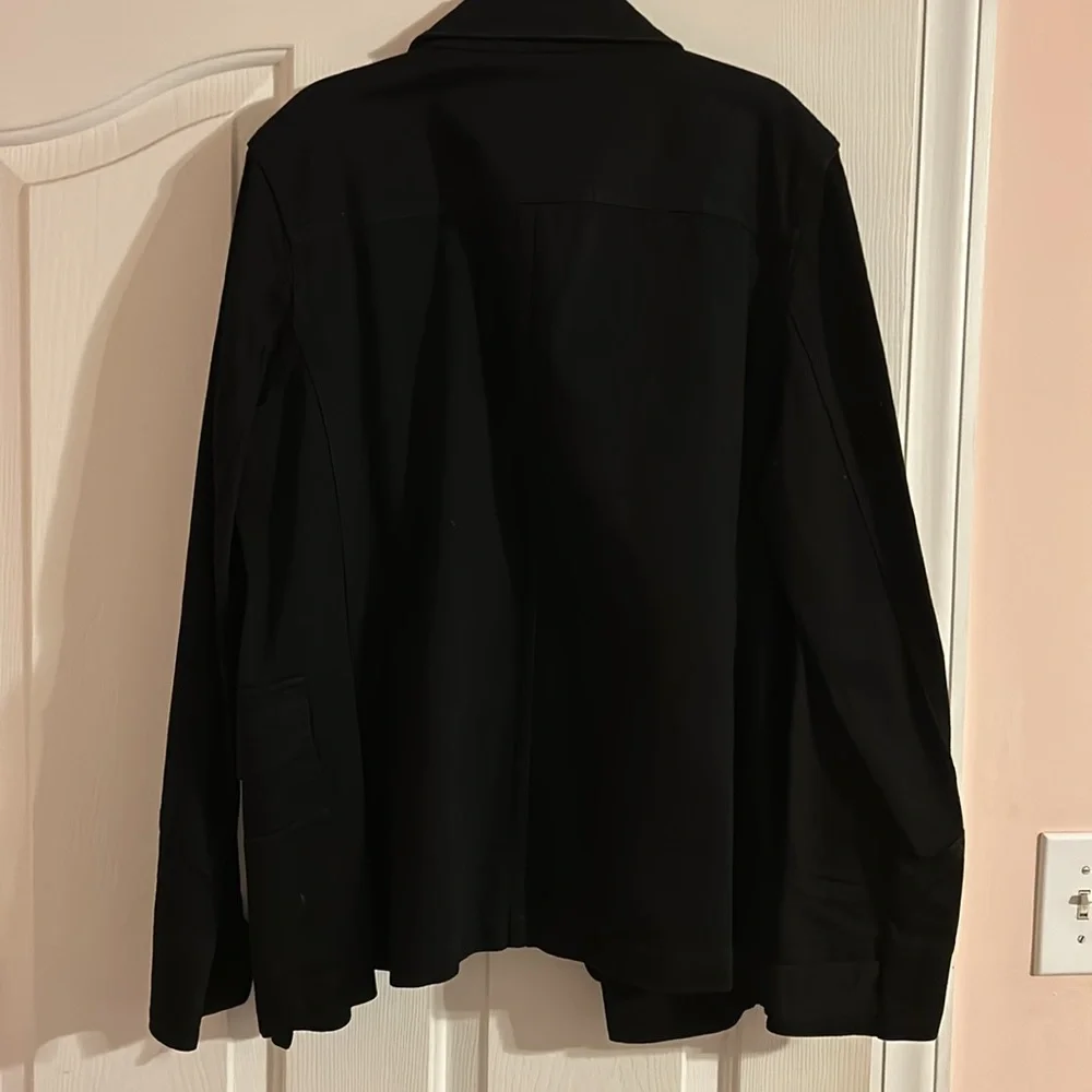 Ralph Lauren Black Jean Jacket with Silver Hardware - Picture 5 of 5